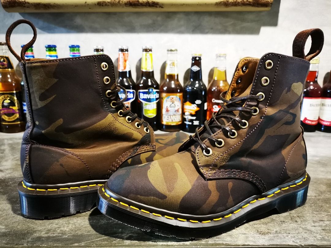 Dr Martens 1460 Pascal Camo Made In England