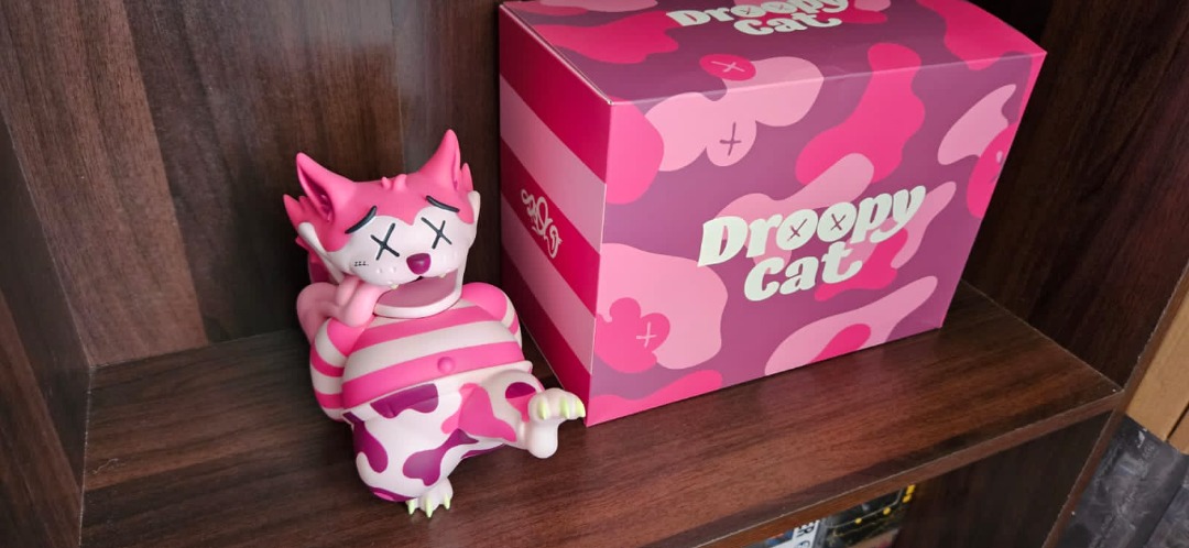 Droopy Cat By Pool X Mighty Jaxx On Carousell
