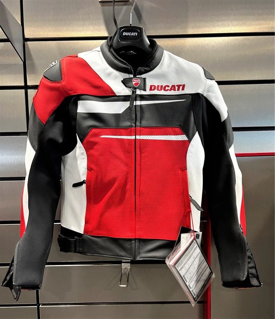 Ducati Leather Jacket Perforated Motorcycles Motorcycle