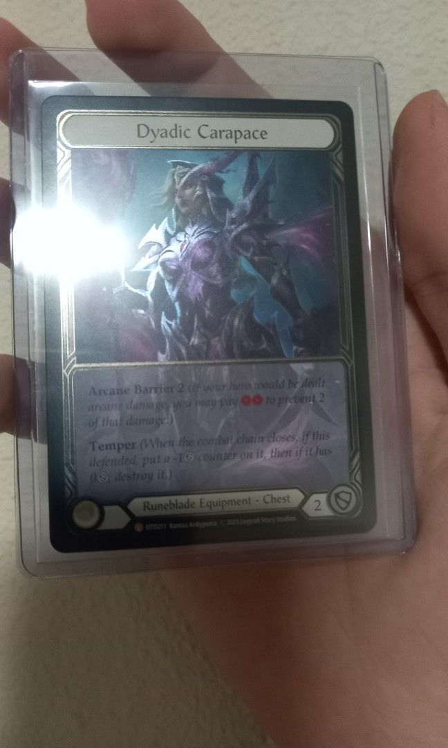 Dyadic Carapace Cold Foil (Extended Art)