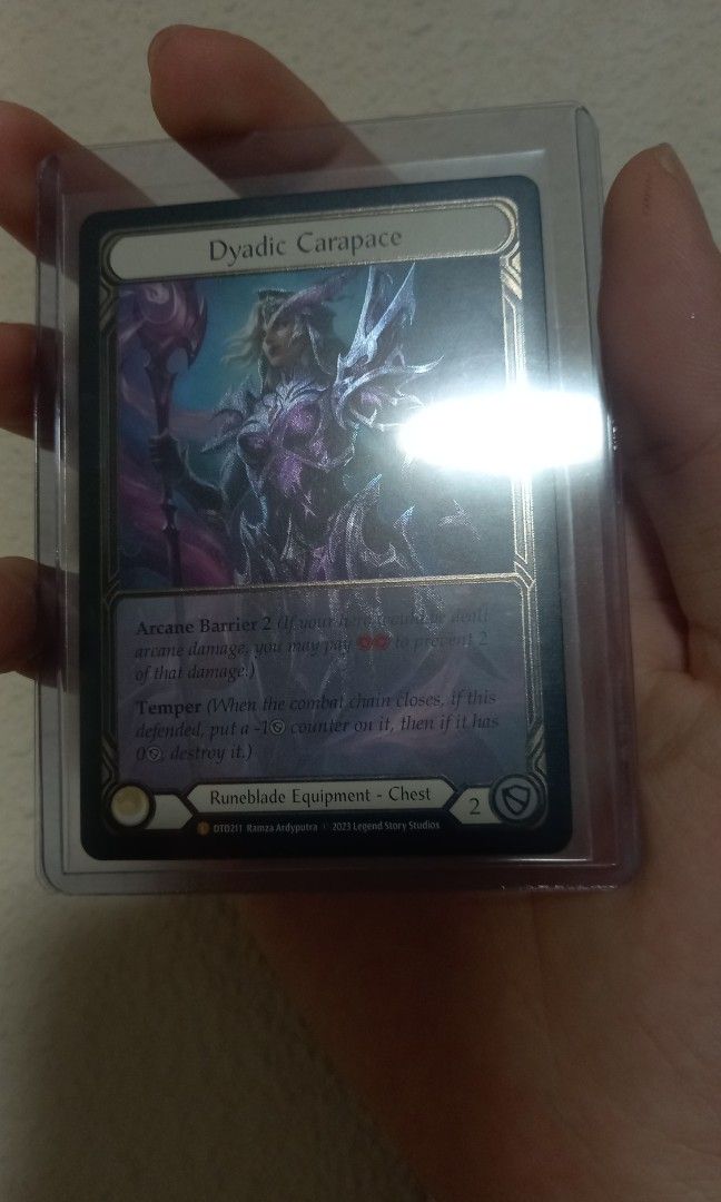 Dyadic Carapace Cold Foil (Extended Art)