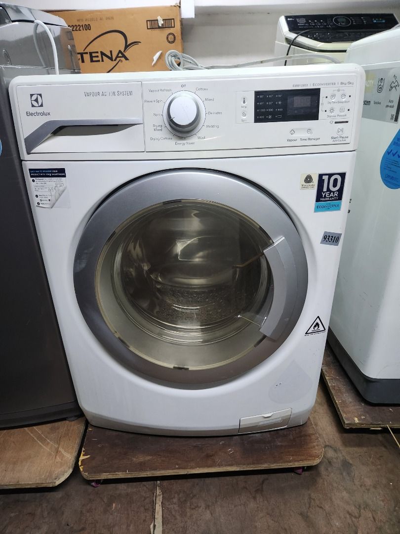 ELECTROLUX Washer & Dryer 8kg / 5kg EWW12853, TV & Home Appliances