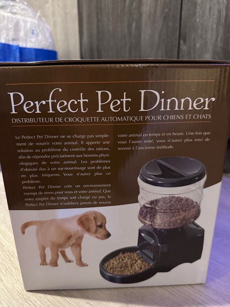Electronic portion control deals automatic pet feeder