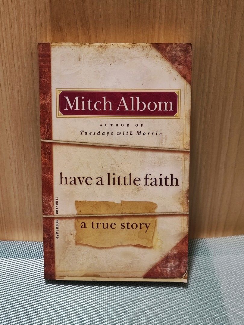 A　Toys,　Magazines,　Faith　A　Albom　Hobbies　Books　Carousell　Have　on　Little　Mitch　Story,　Storybooks　ENG)　True