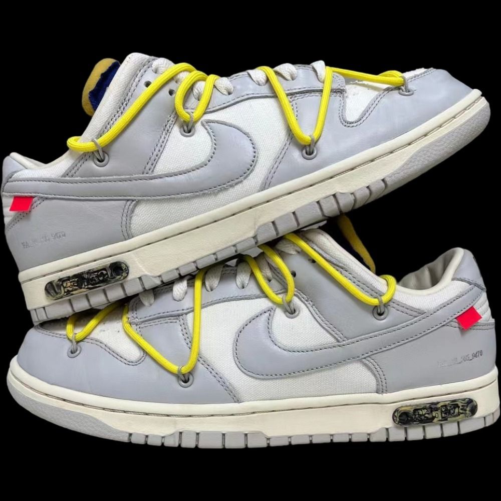 Off White x Nike Dunk Low ' The 50 ', Men's Fashion, Footwear, Sneakers on  Carousell
