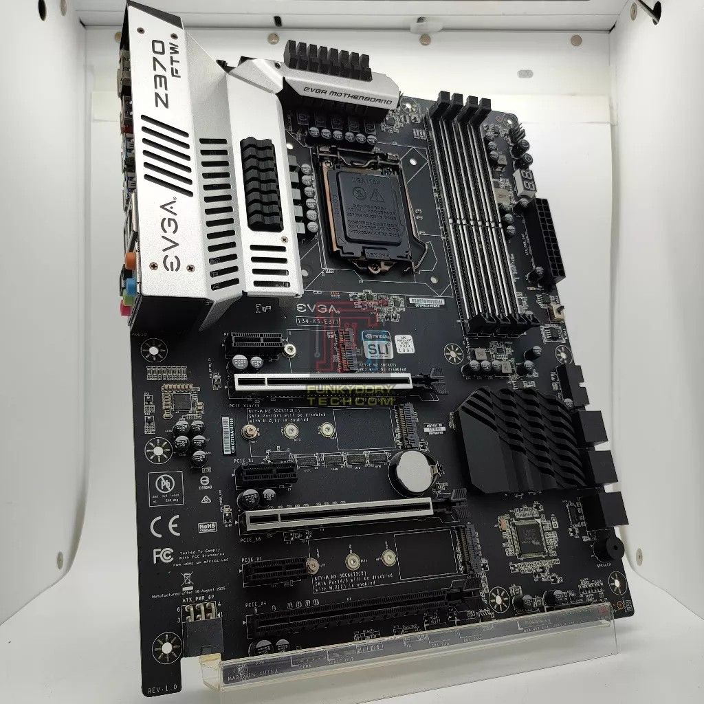 EVGA Z370 FTW ATX LGA1151 Motherboard Computers Tech Parts
