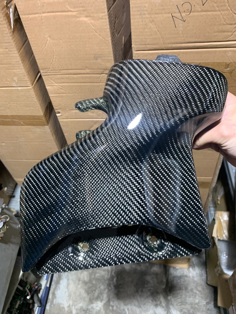 EVO X CF Air Intake Snorkel, Car Accessories, Accessories on Carousell