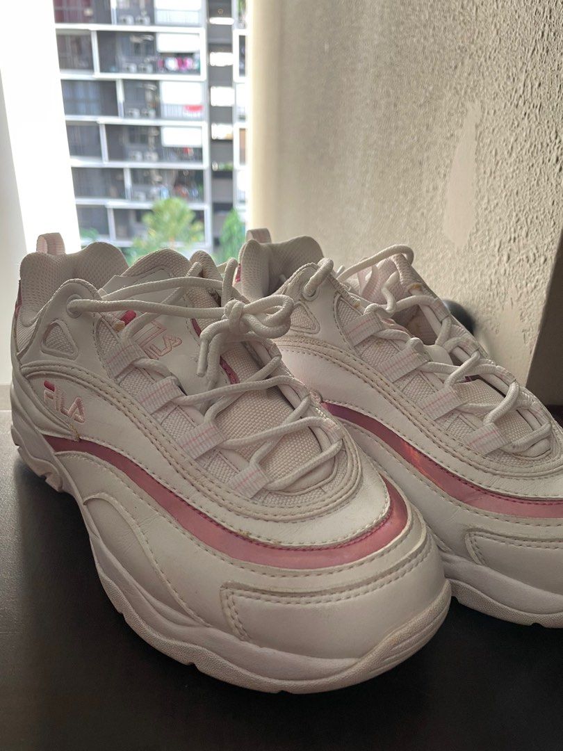 Fila sneaker white pink