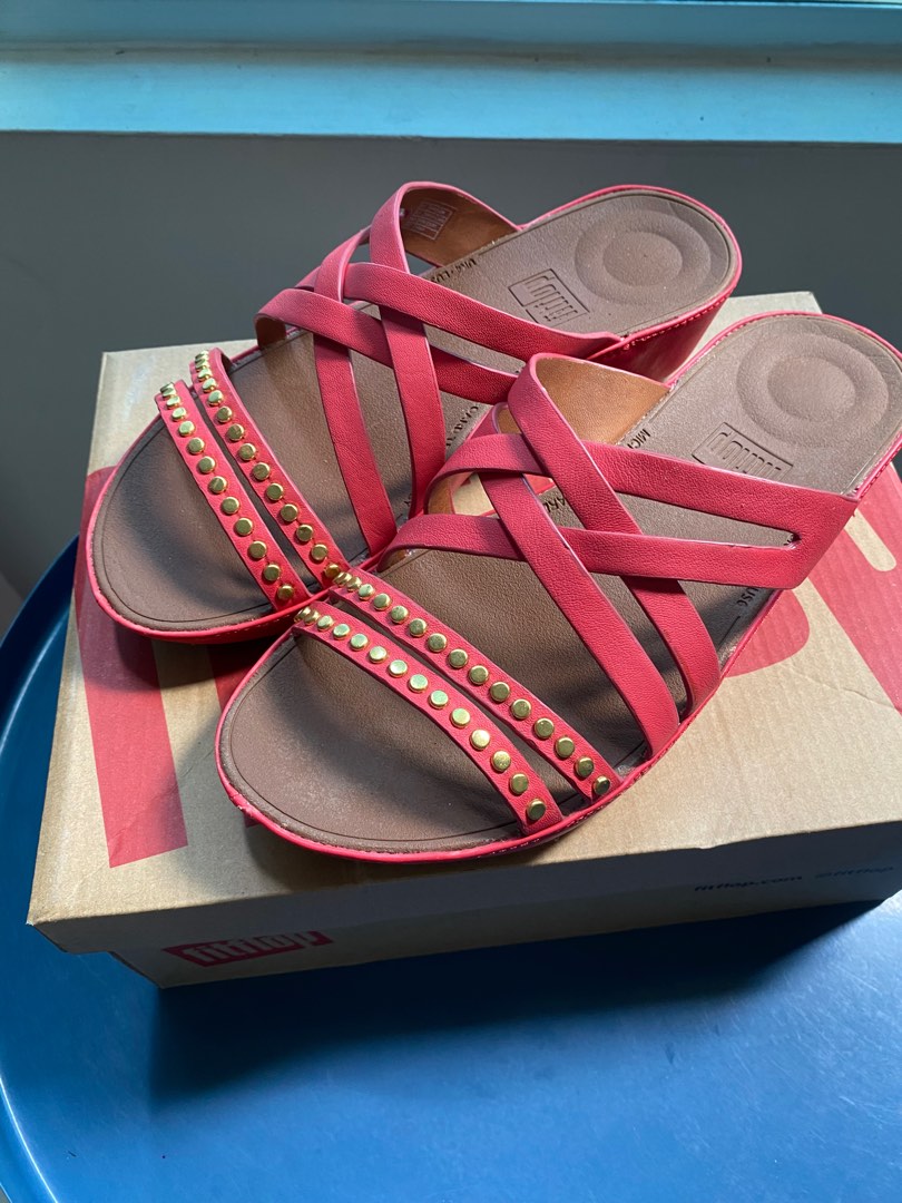 Fitflop naia rockstud fashion red