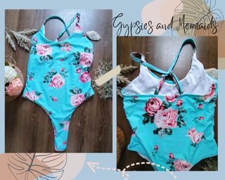 Floral onepiece swimsuit