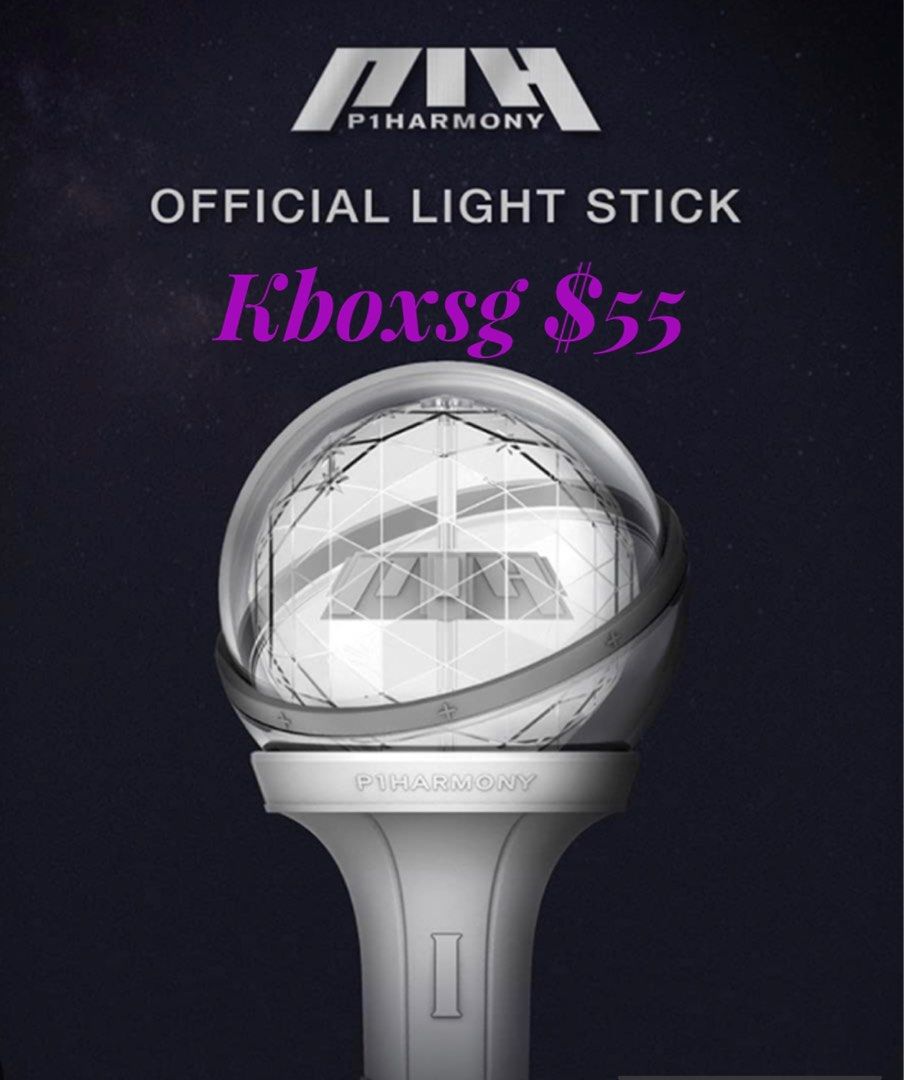 (FNC) P1HARMONY LIGHTSTICK/ P1HARMONY LIGHT STICK, Hobbies & Toys ...