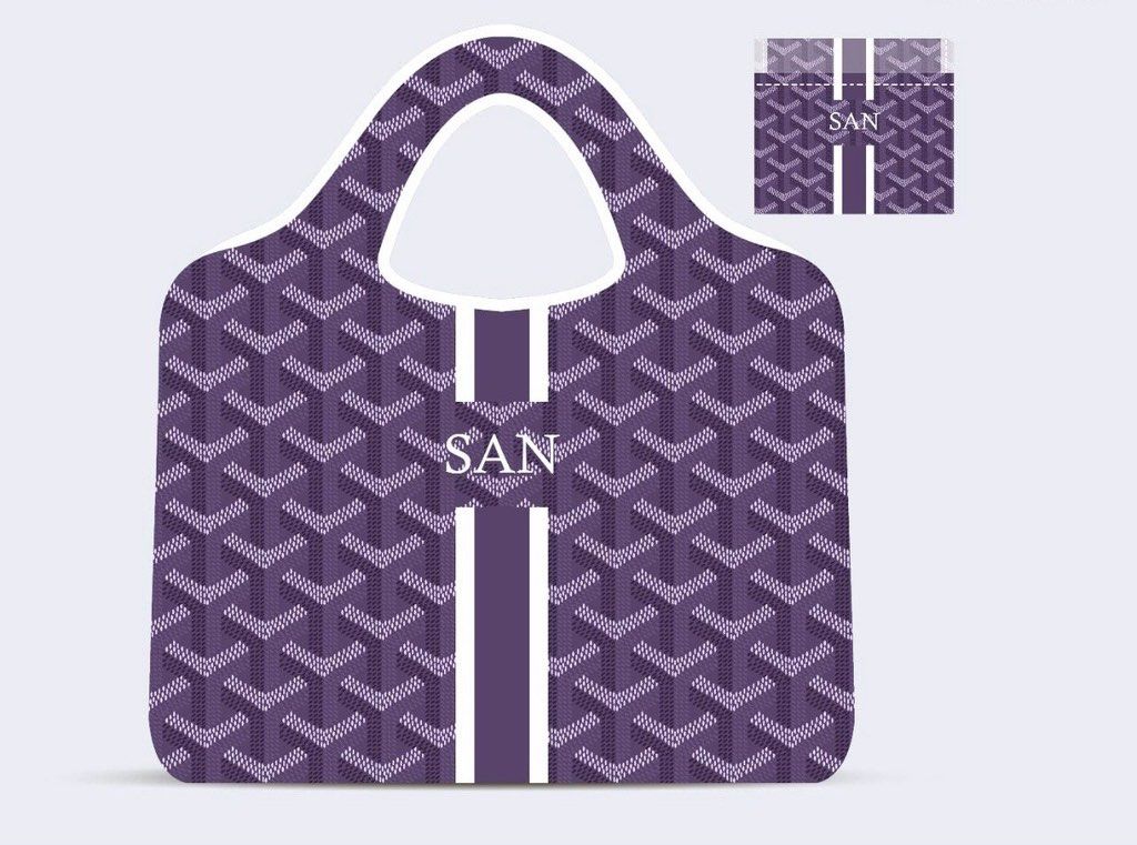 Purple best sale goyard bag