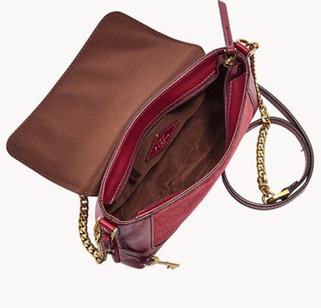 FOSSIL Gabriella Small Flap Crossbody Bag ORIGINAL AUTHENTIC TAS on