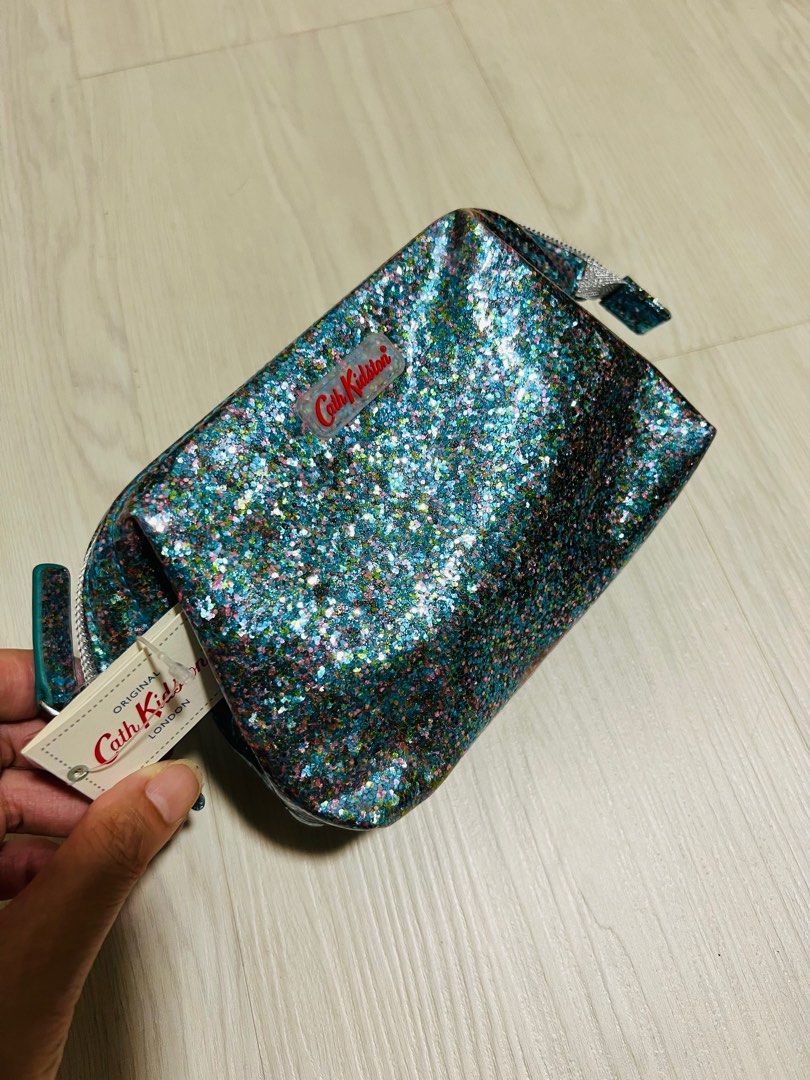 Frame Make Up Bag Painted Gillter