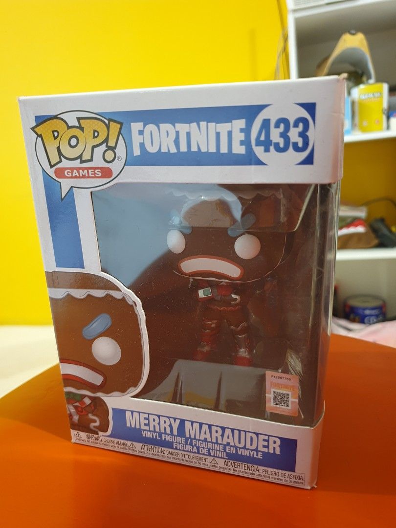 Funko Pop 433 Fortnight Merry Marauder (Category: Designer & Blind Box Toys) located in Quezon City. Submitted by spezzatomnl (Listing ID 1243375785, Image 1). Description: NOS.
