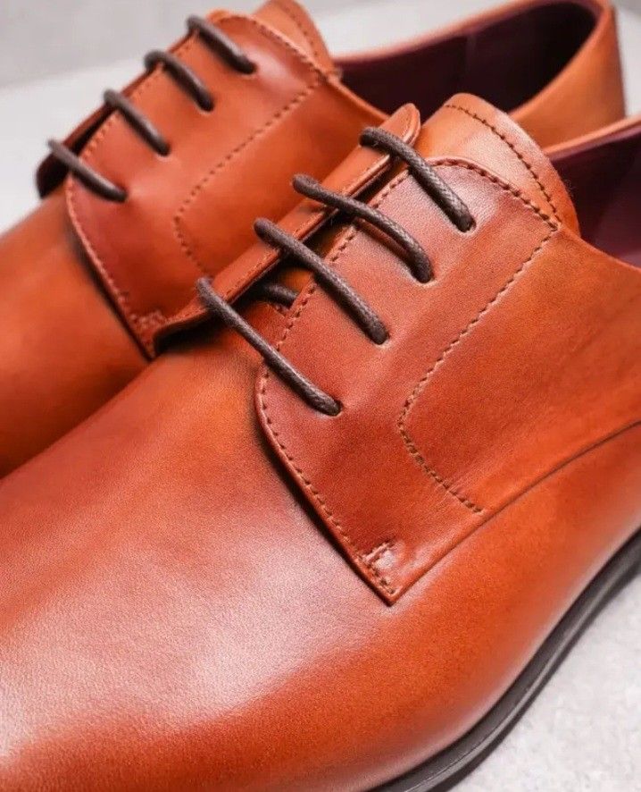 Genuine leather footwear top