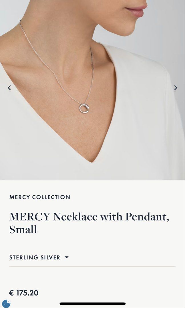 Georg jensen clearance mercy pendant
