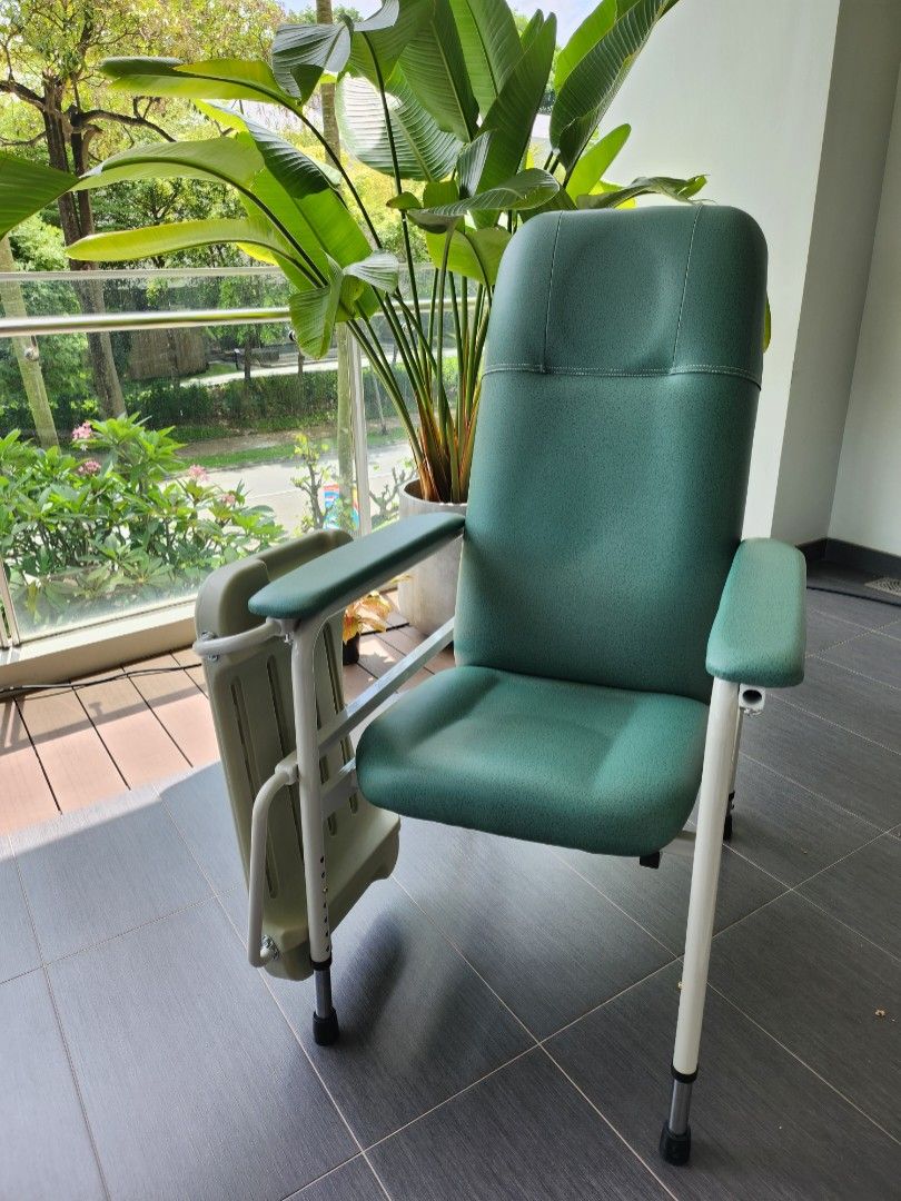 Geriatric chair from Lifeline height adjustable for elderly with