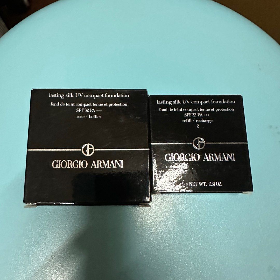 Giorgio armani lasting sale silk uv compact