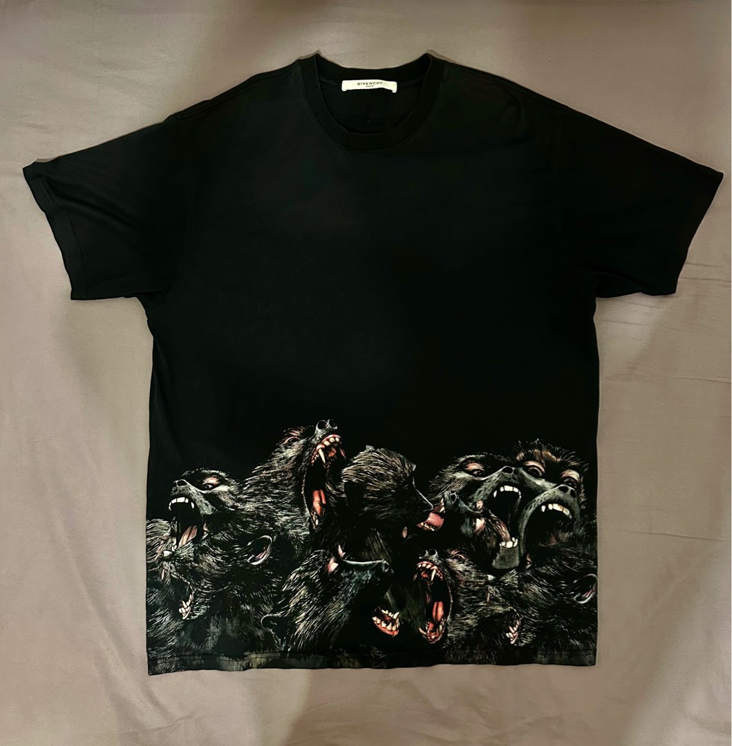 Givenchy screaming monkey t top shirt