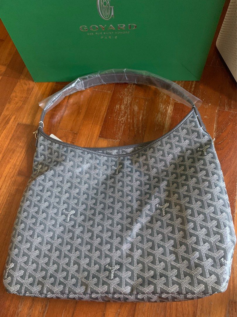 goyard hobo bag (grey), Women's Fashion, Bags & Wallets, Shoulder Bags