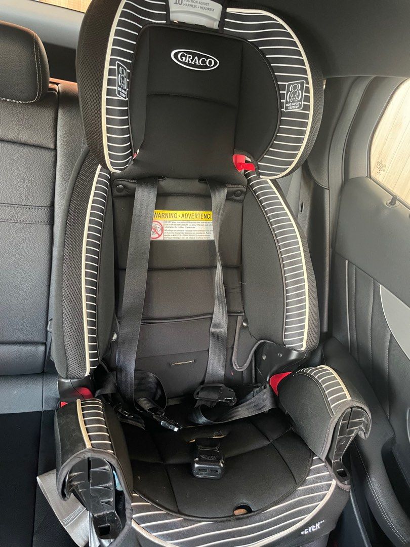 Graco car seat store front facing installation