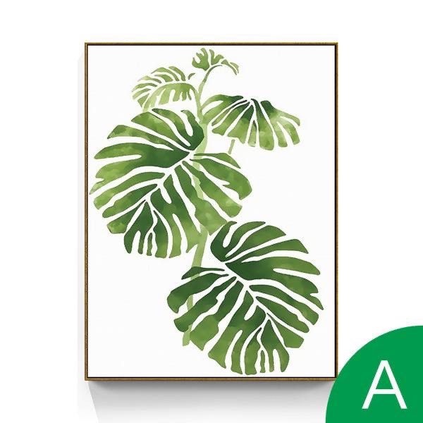 Green plants wall decorations, Furniture & Home Living, Home Decor