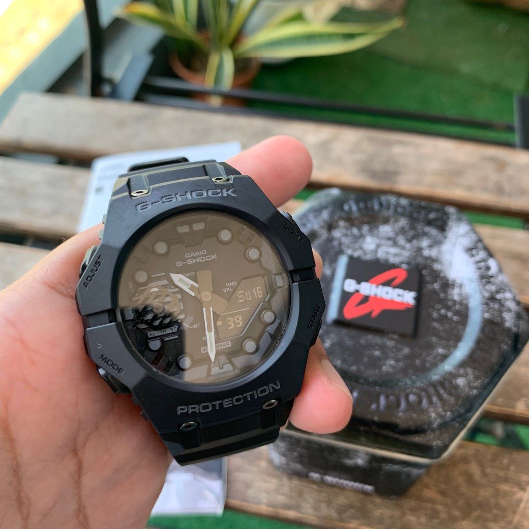 G Shock GA B001 1 Carbon Core Guard with Bluetooth Men s Fashion