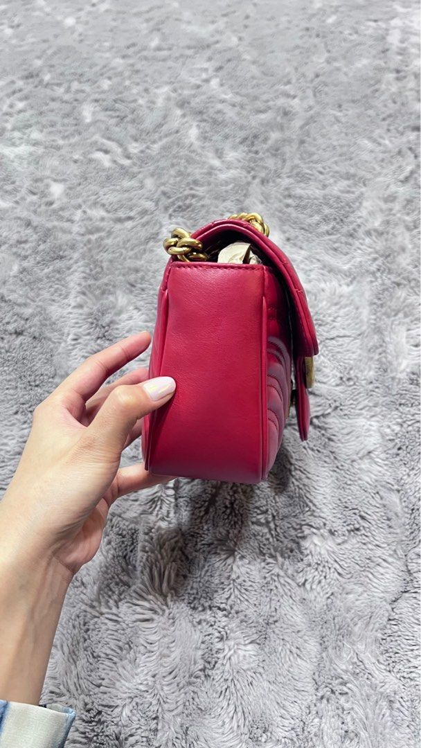 Red marmont 2.0 coin case bag outlet