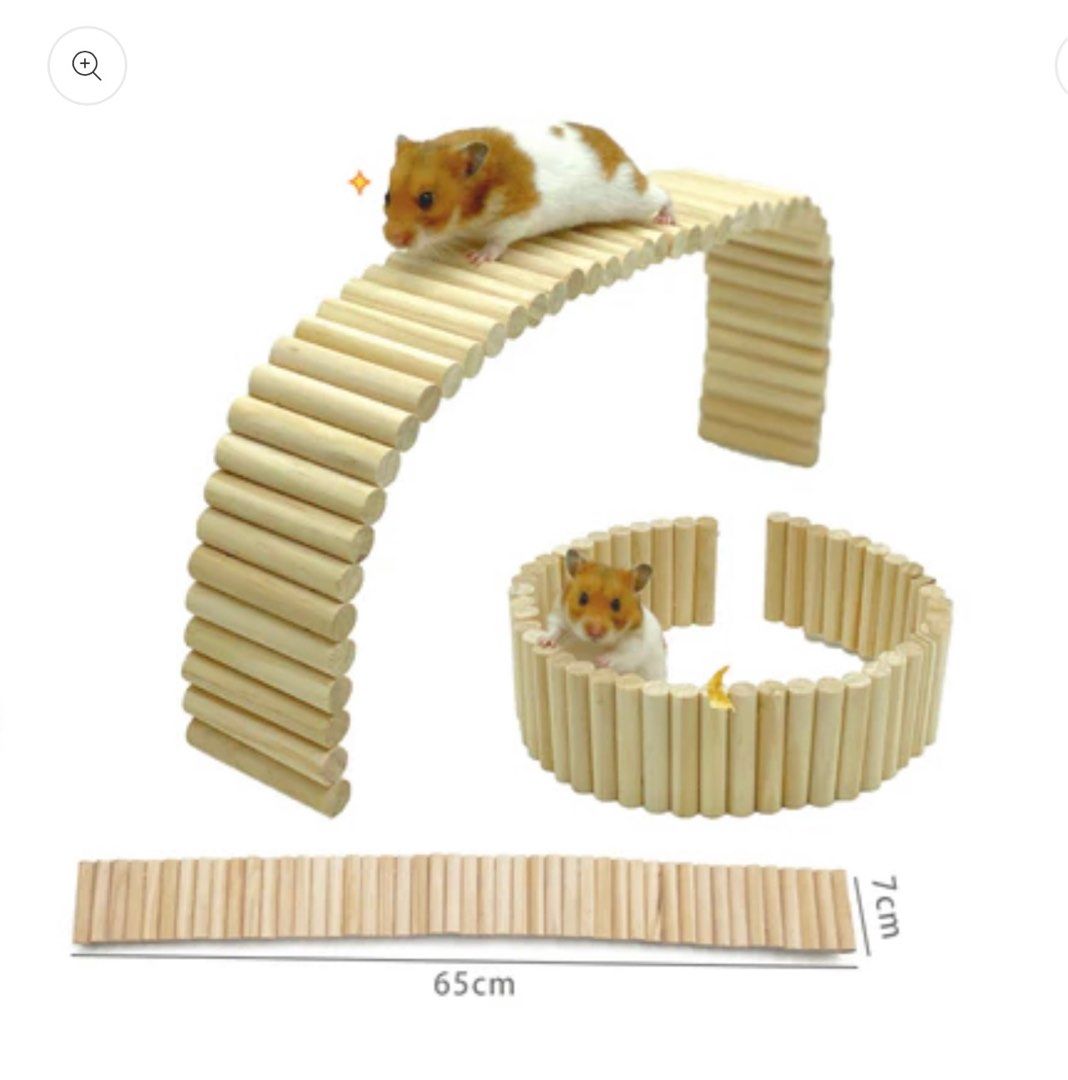 A closer look at Hamster Bridge Plastic Parts