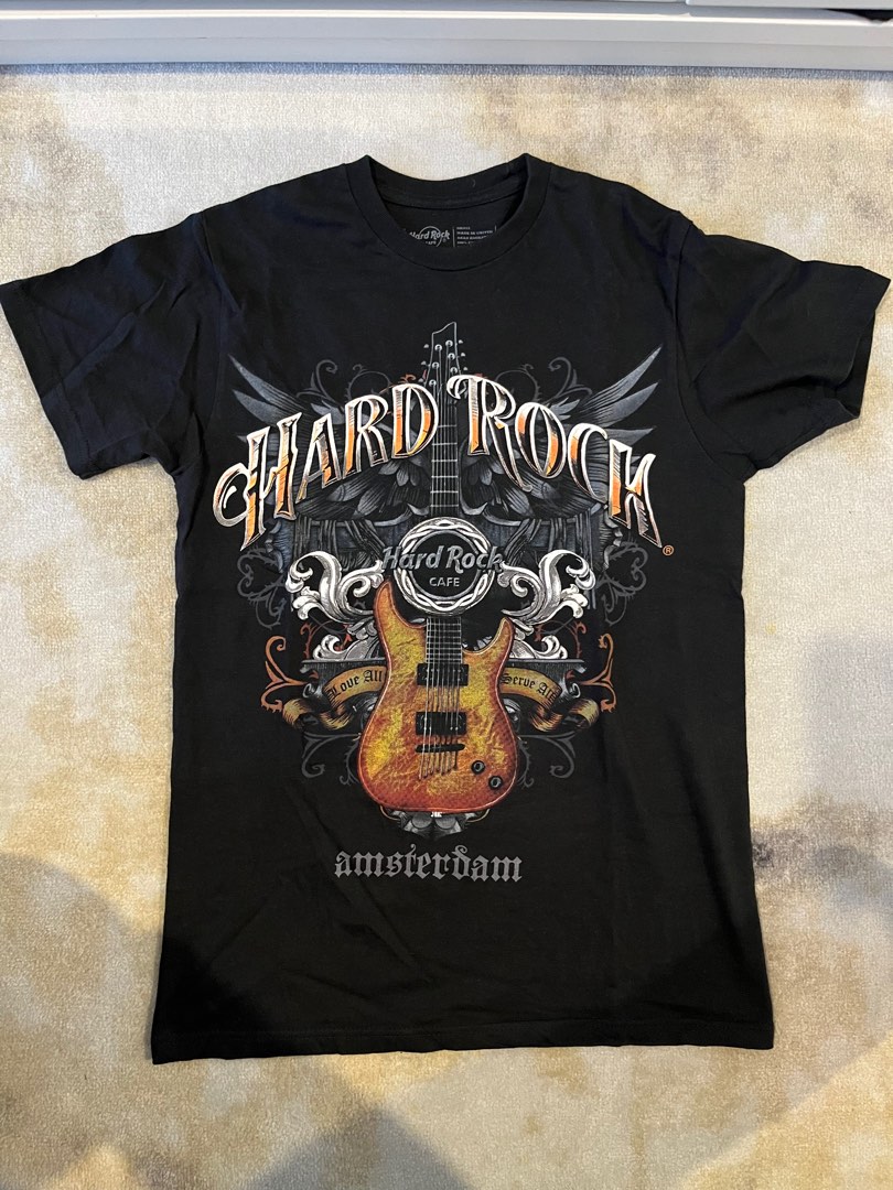 Hard Rock Cafe Amsterdam, Men's Fashion, Tops & Sets, Tshirts & Polo