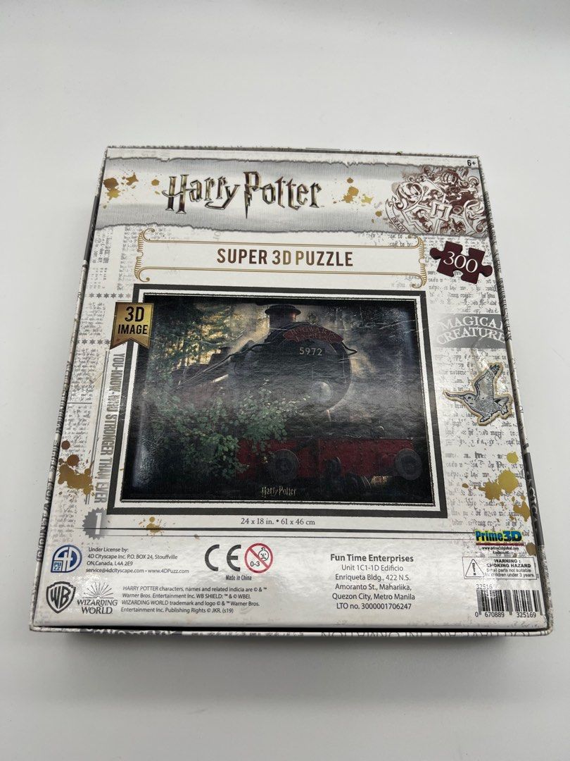Harry potter 3d puzzle on carousell