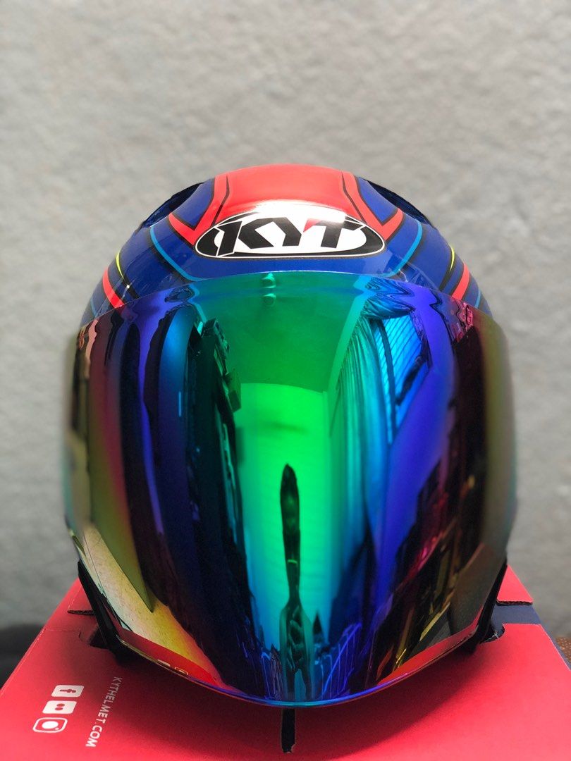 Helmet kyt merdeka 62nd, Motorbikes on Carousell