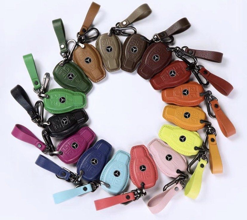 Genuine leather discount key holder