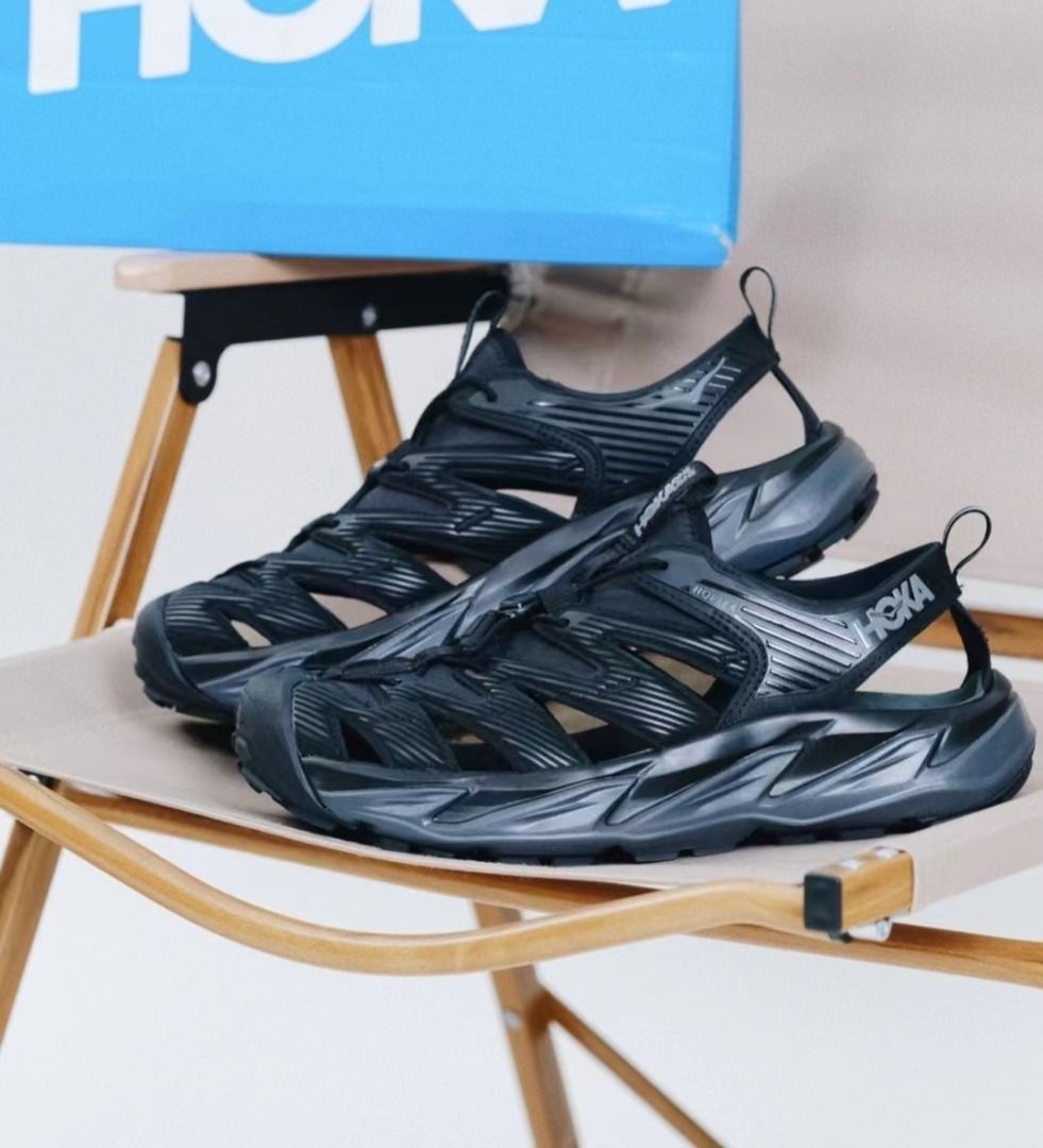 ♢HOKA ONE ONE Hopara 戶外徒步溯溪涼鞋黑灰, 男裝, 鞋, 波鞋- Carousell