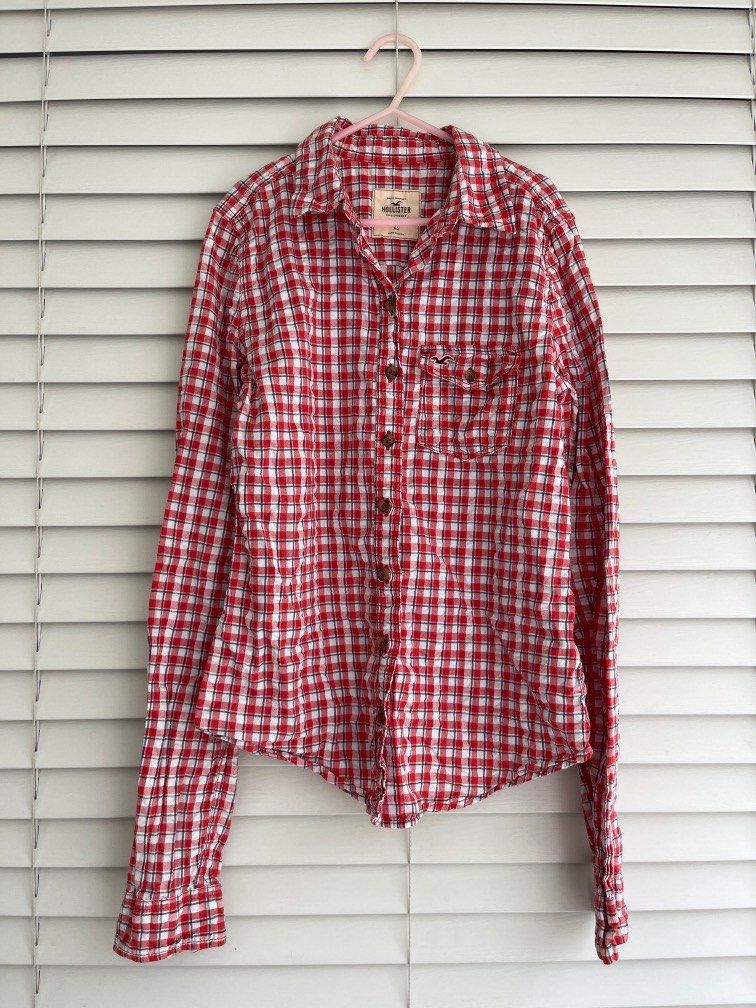 Hollister outlet red flannel