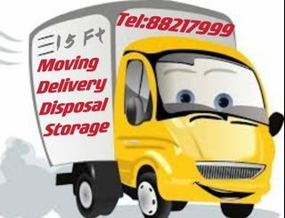 Home . office . warehouse moving services/Dis posal/Deliver/hp:88217999