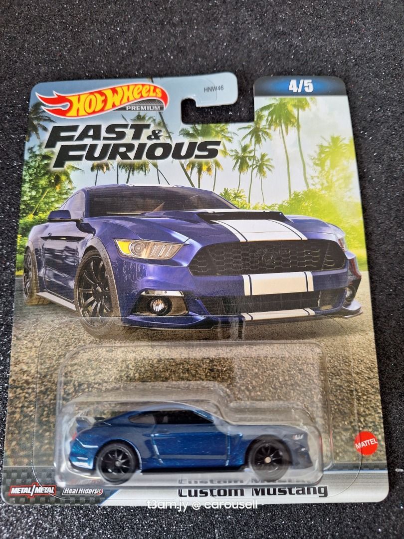 Hot wheels hot sale mustang custom