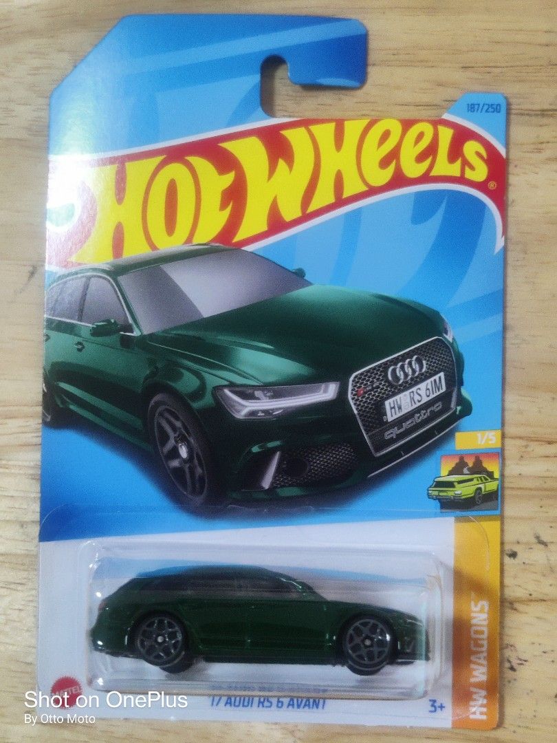 Hot Wheels Premium Car Culture Fast Wagons Audi RS 6 Avant rs6 non chase version