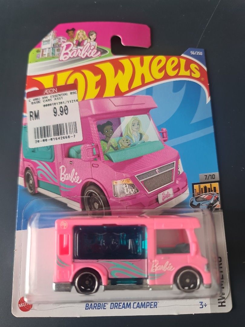 Barbie camper hot sale van hot wheels