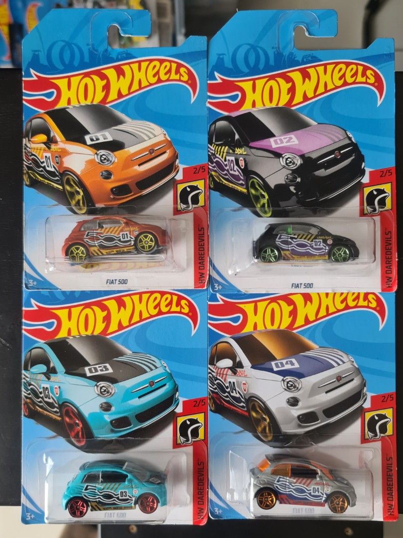 Hot wheels fiat 500 2018 sales