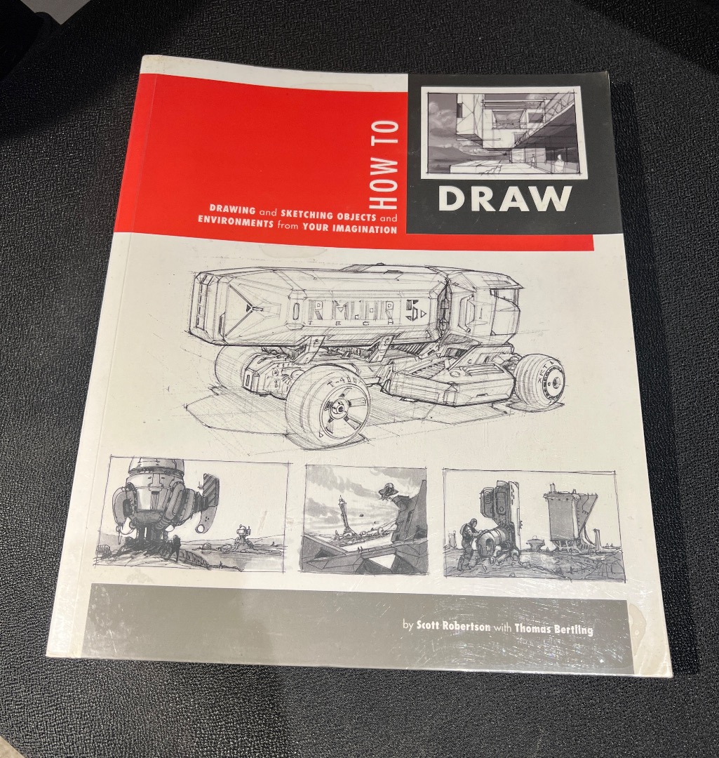 How to Draw drawing and sketching objects and environments from your