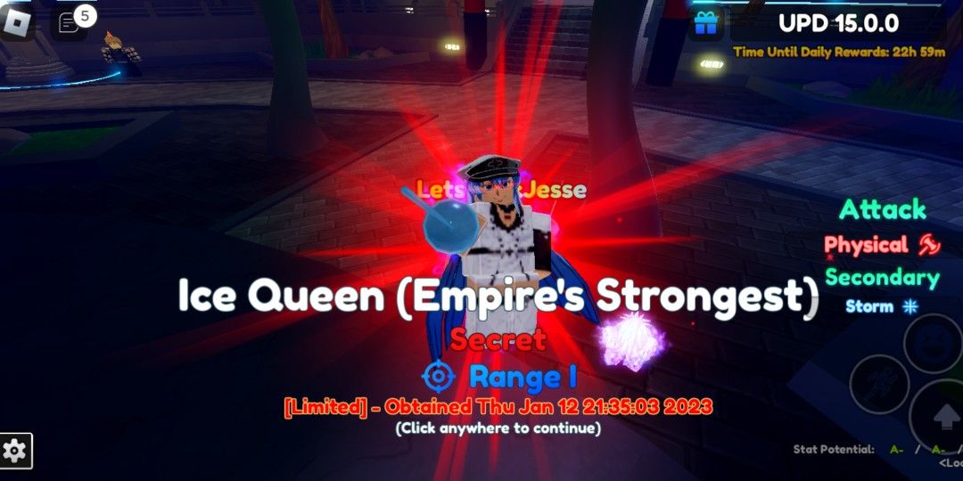 Ice Queen Evo Anime Adventures, Video Gaming, Gaming Accessories, In