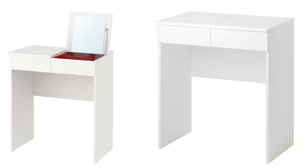 Brimnes dressing store table white