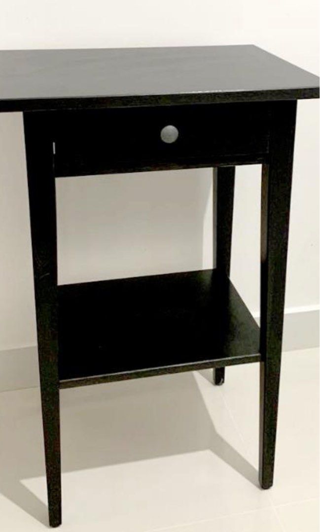 IKEA HEMNES bedside table Furniture Home Living Furniture Shelves Cabinets Racks Ready Made on Carousell