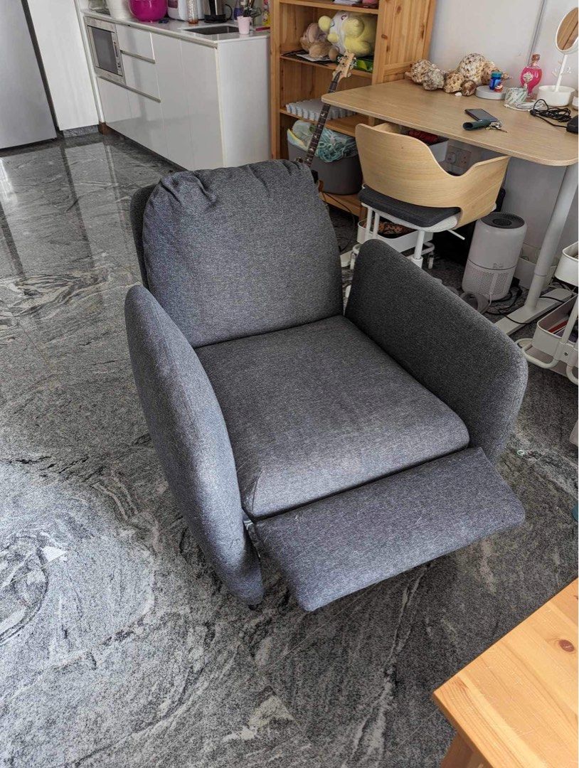 IKEA recliner (EKOLSUND), Furniture & Home Living, Furniture, Chairs on