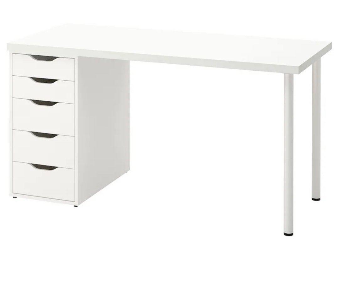 IKEA study desk pedestal Furniture Home Living Furniture