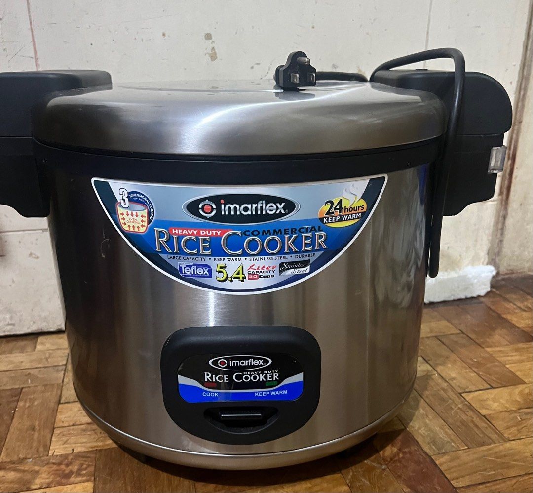 Imarflex Industrial Rice Cooker, TV & Home Appliances, Kitchen