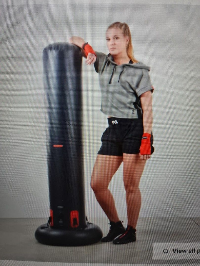 Decathlon standing punching bag top