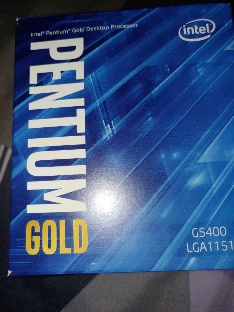 Intel Pentium Gold G5400 8th generation, Computers & Tech, Parts ...